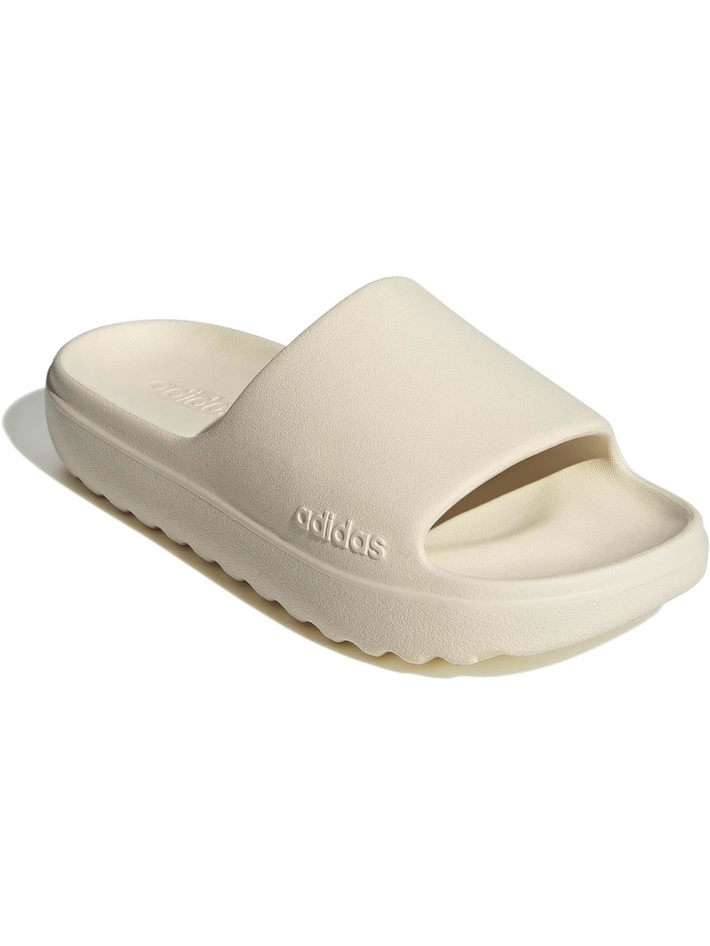 adidas |  Adilette Lumia Slide Sandal Wonder White Women's size 9